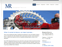 Tablet Screenshot of mgmtres.com